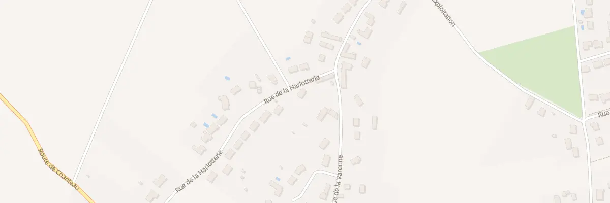 Plan du 32 Rue de la Harlotterie à Rebréchien