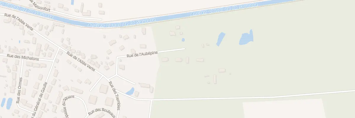 Plan du 10 Rue de l’Aubépine à Lamotte-Beuvron
