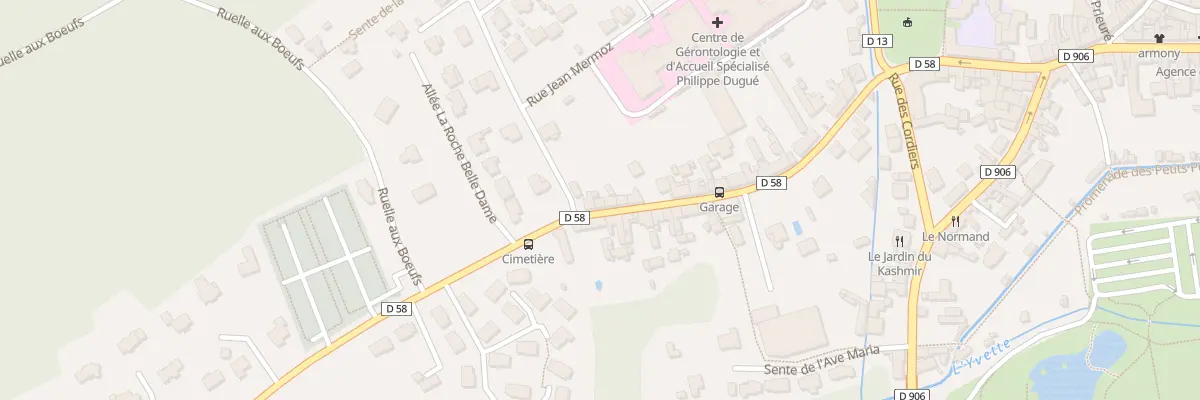 Plan du 56 Rue de Dampierre à Chevreuse