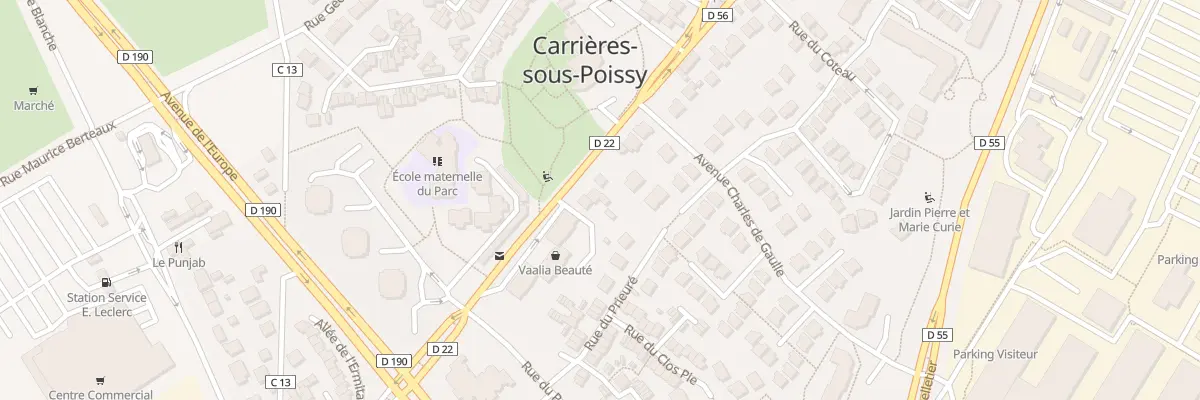 Plan du 349 Av Ernest Jolly à Carrières-sous-Poissy