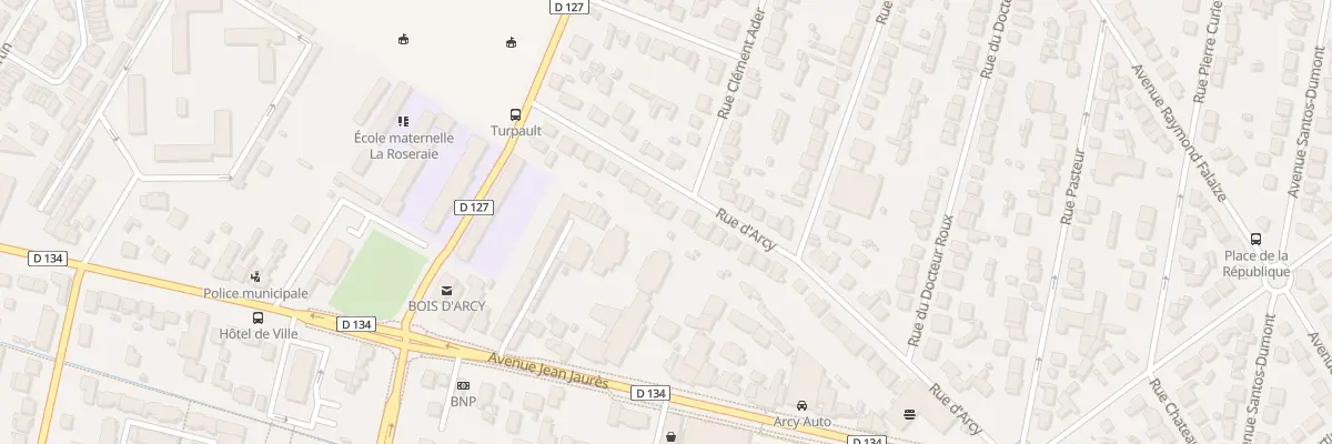 Plan du 47 Rue d’Arcy à Bois-d’Arcy