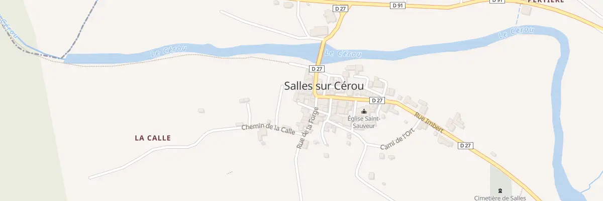 Plan du 5013 Salles à Salles
