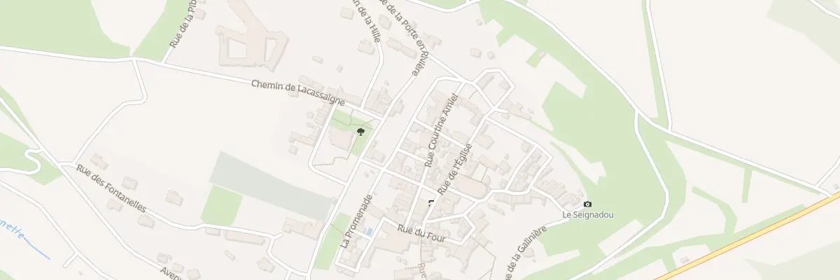 Plan du 106 Le Village à Fanjeaux