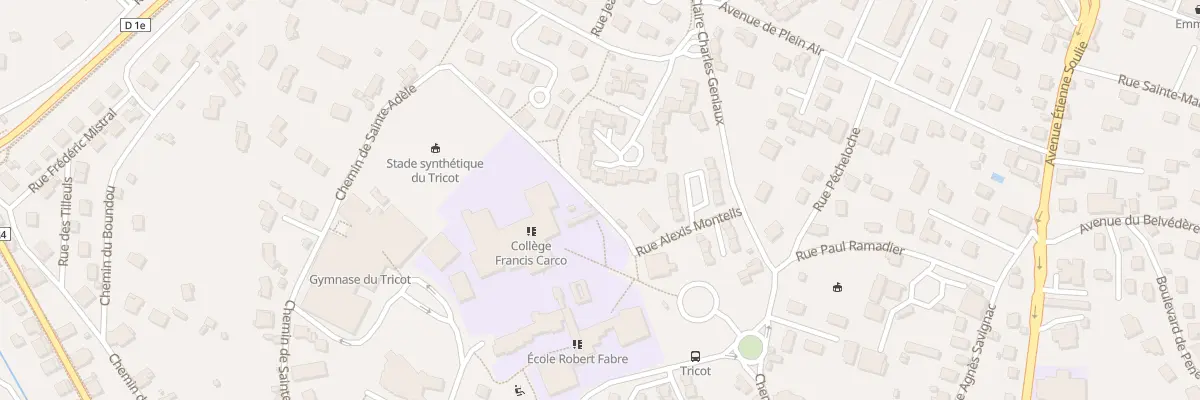 Plan du 9034 Borie de Place Sud à Villefranche-de-Rouergue