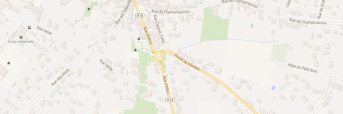 Plan du 125 Rue Casimir Tollet à Sandillon