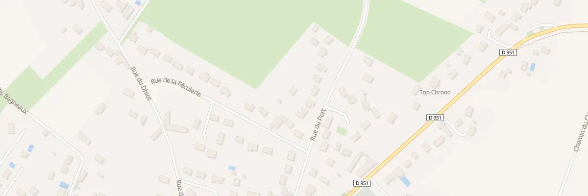 Plan du 203 Rue du Port à Sandillon