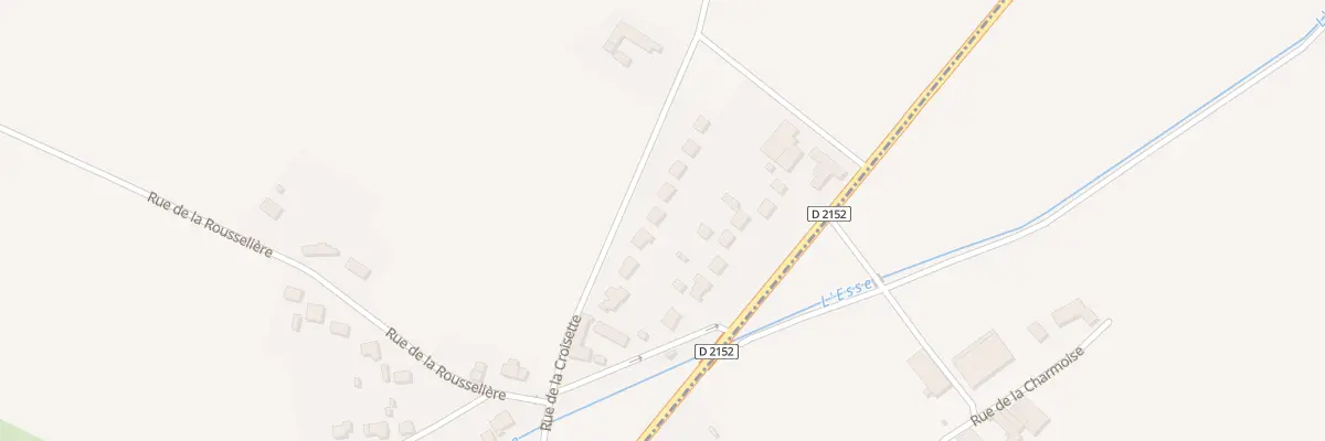 Plan du 285 Rue de la Croisette à Marigny-les-Usages