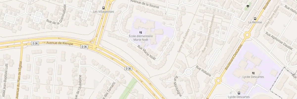 Plan du 23 Rue Marie Noël à Montigny-le-Bretonneux