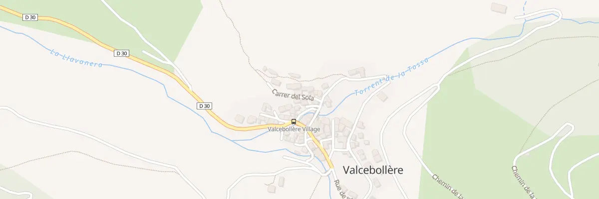 Plan du 7 Rue Carrer Del Sola à Valcebollère