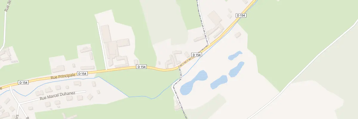 Plan du 53 Rue Principale à Wambercourt