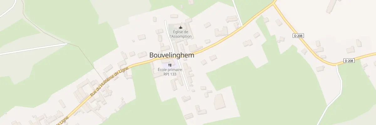 Plan du 62 Pl de Rochemore à Bouvelinghem