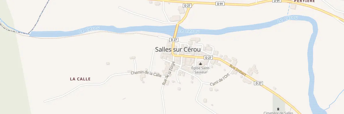 Plan du 5019 Salles à Salles
