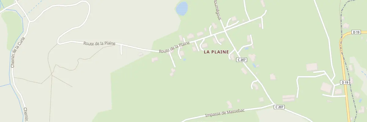 Plan du 5142 La Plaine à Planioles