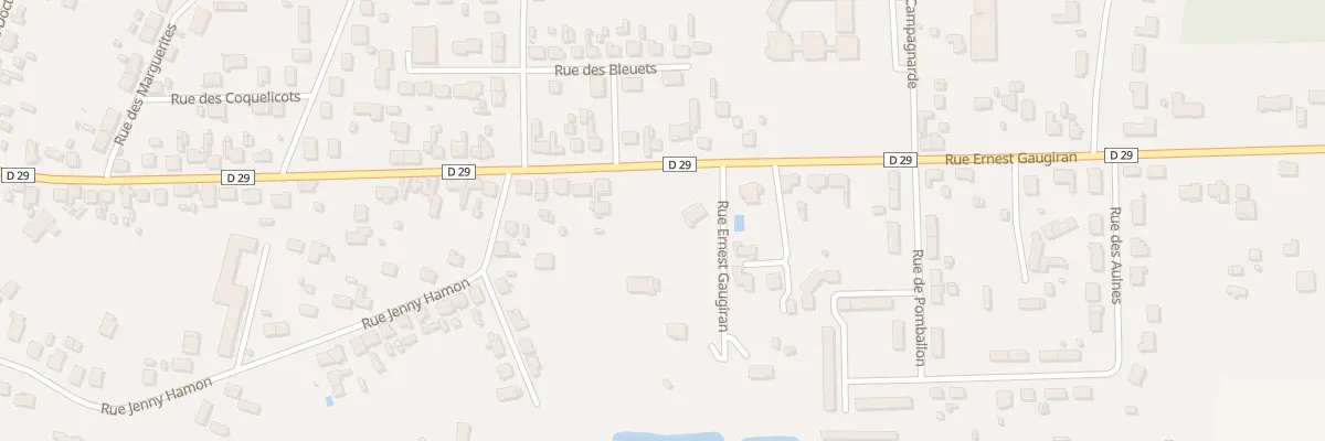 Plan du 86 Rue Ernest Gaugiran à Lamotte-Beuvron