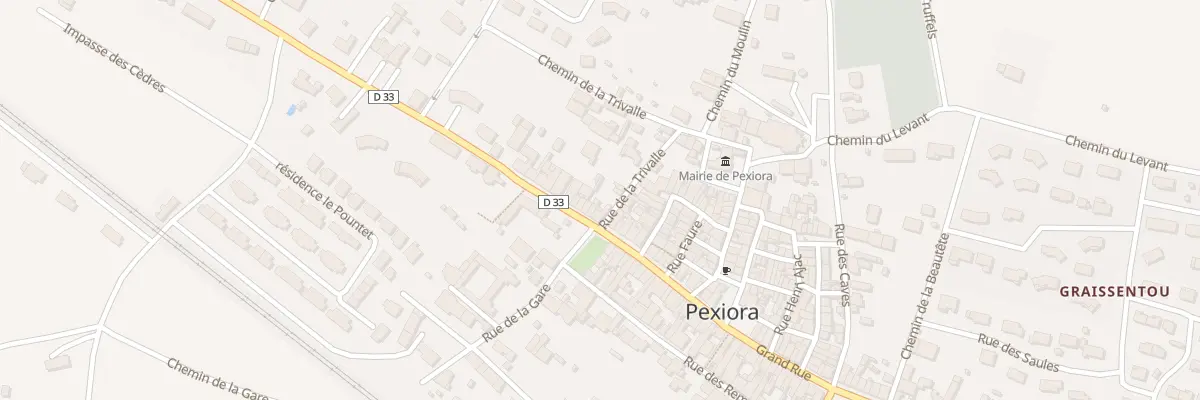 Plan du 4 Pte Porte de Cers à Pexiora
