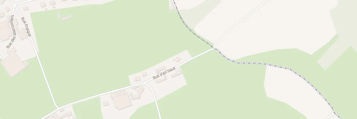 Plan du 39 Rue d’En Haut à Wambercourt