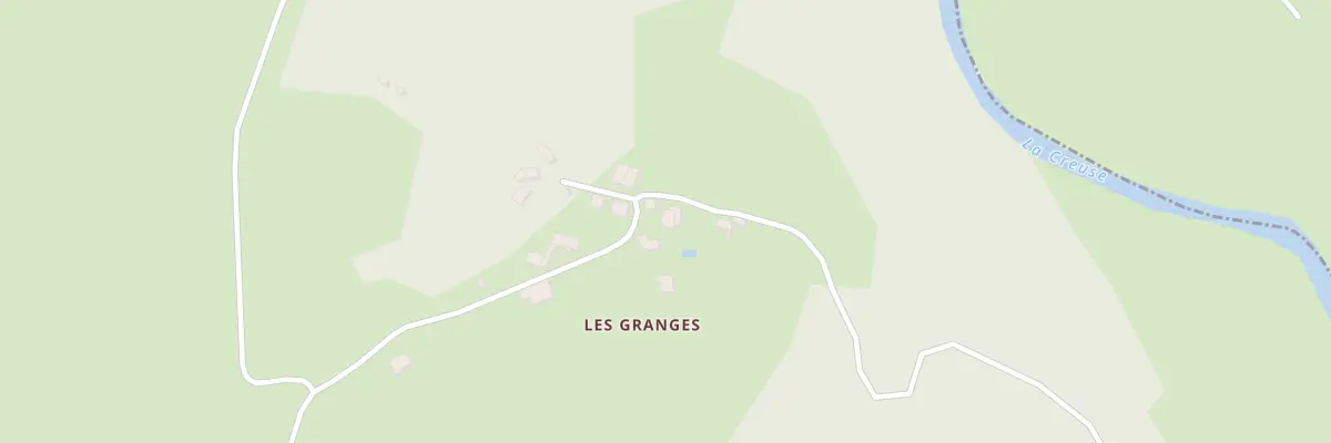 Plan du 5 Les Granges à Ahun