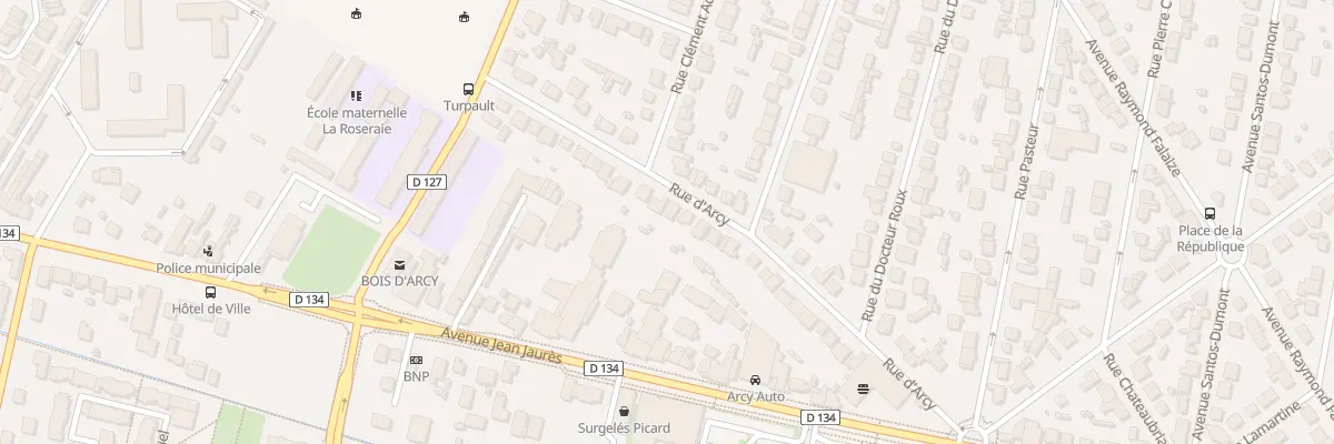 Plan du 41 Rue d’Arcy à Bois-d’Arcy