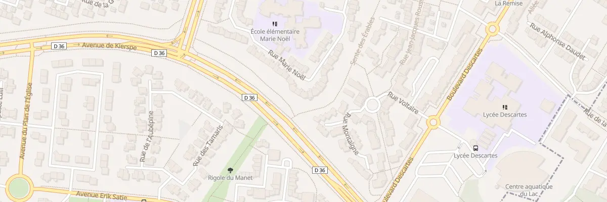 Plan du 62 Rue Marie Noël à Montigny-le-Bretonneux