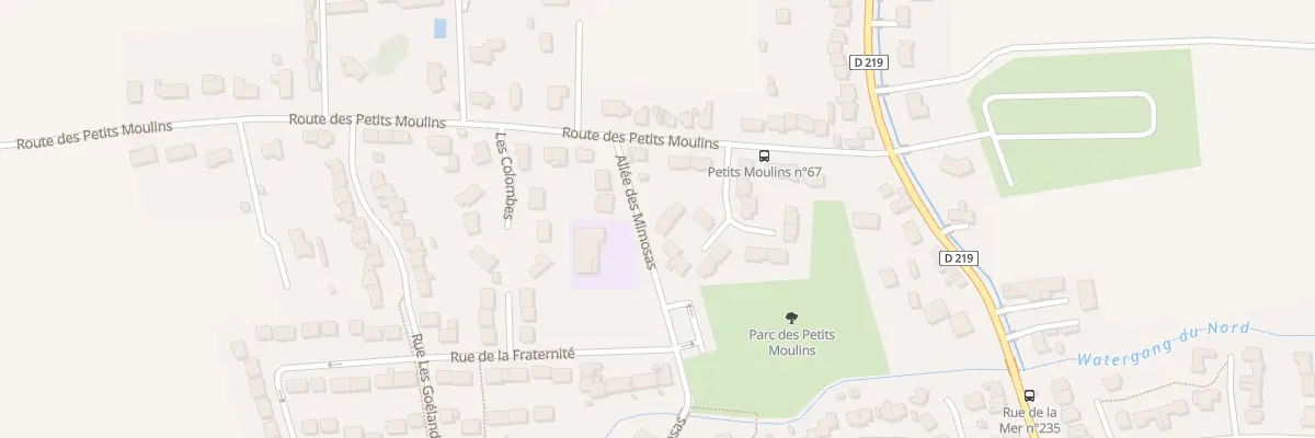 Plan du 23 Les Mouettes à Oye-Plage