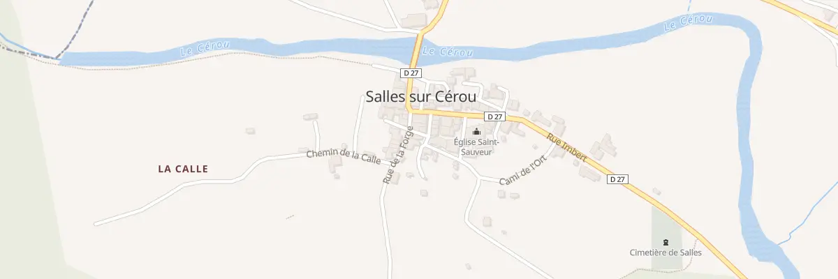 Plan du 5239 Salles à Salles