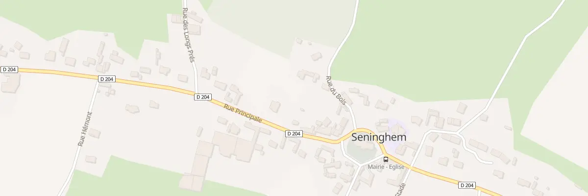 Plan du 104 Rue Principale à Seninghem
