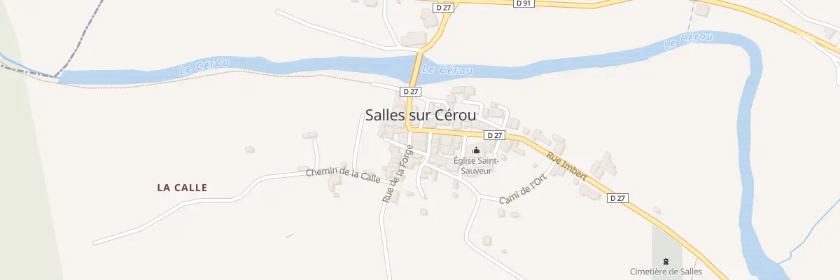 Plan du 2 Rue de la Forge à Salles