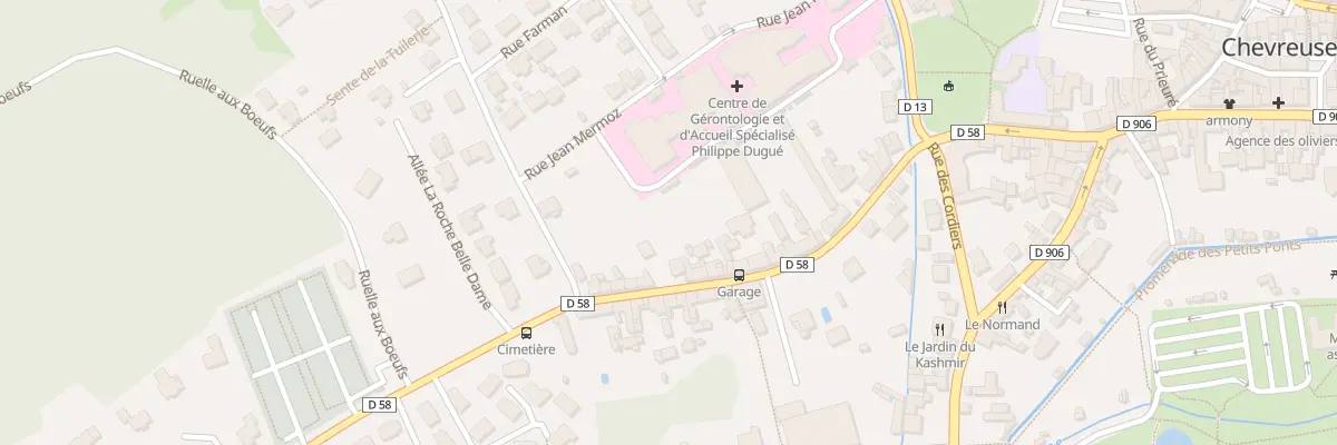 Plan du 44 Rue de Dampierre à Chevreuse