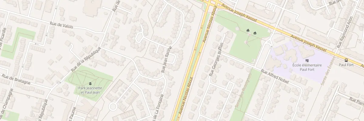 Plan du 44 Rue Jean Racine à Montigny-le-Bretonneux