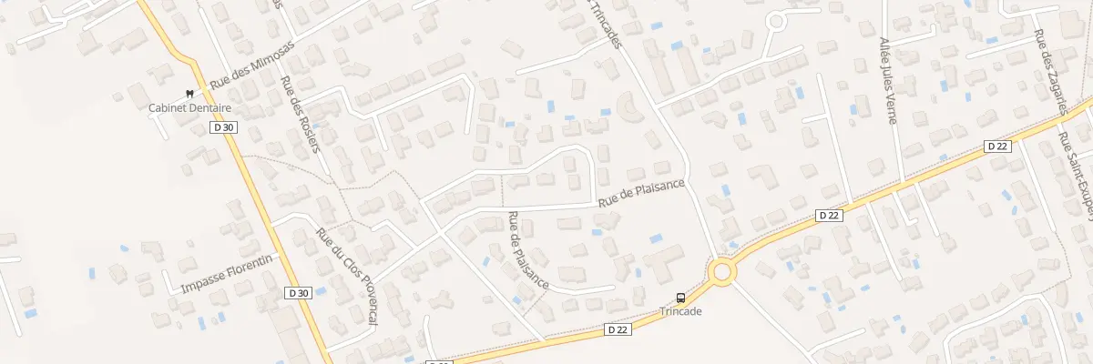 Plan du 22 Rue de Plaisance à Marssac-sur-Tarn
