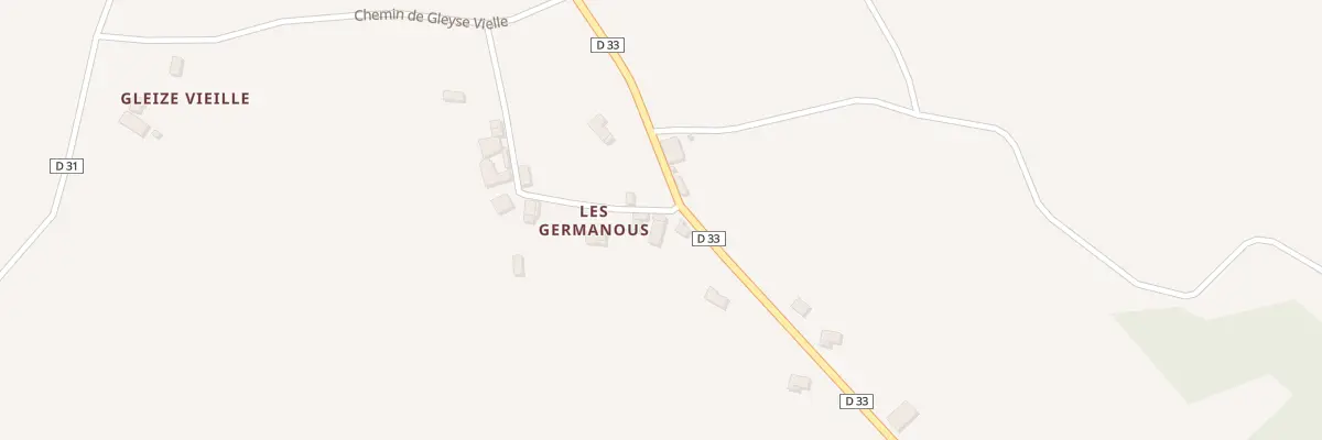 Plan du 1 Che des Girmanous à Castanet