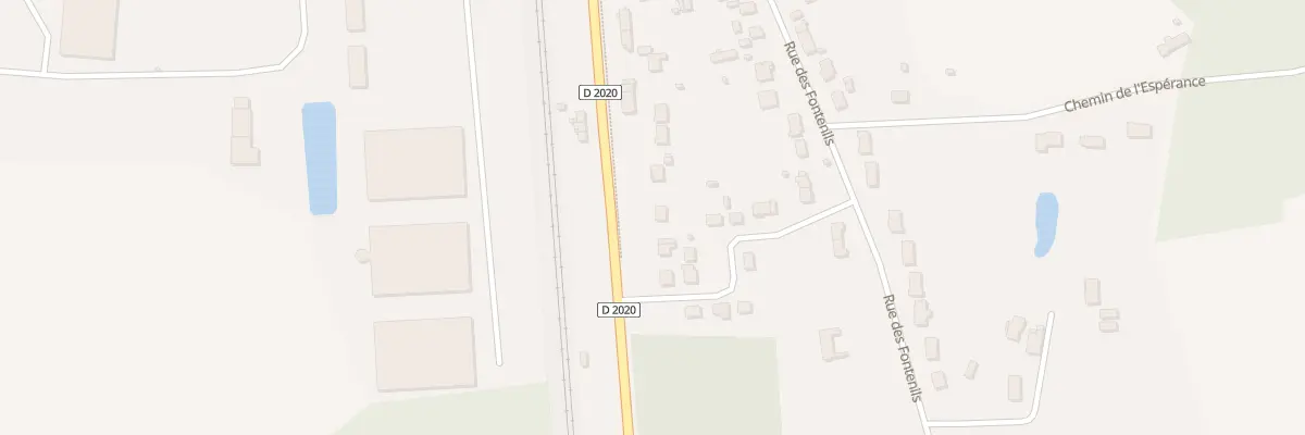 Plan du 61 Rue des Fontenils à Nouan-le-Fuzelier
