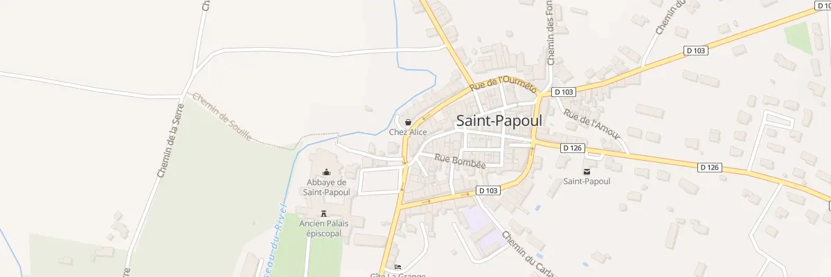 Plan du 2B Rue de l’Ourmeto à Saint-Papoul