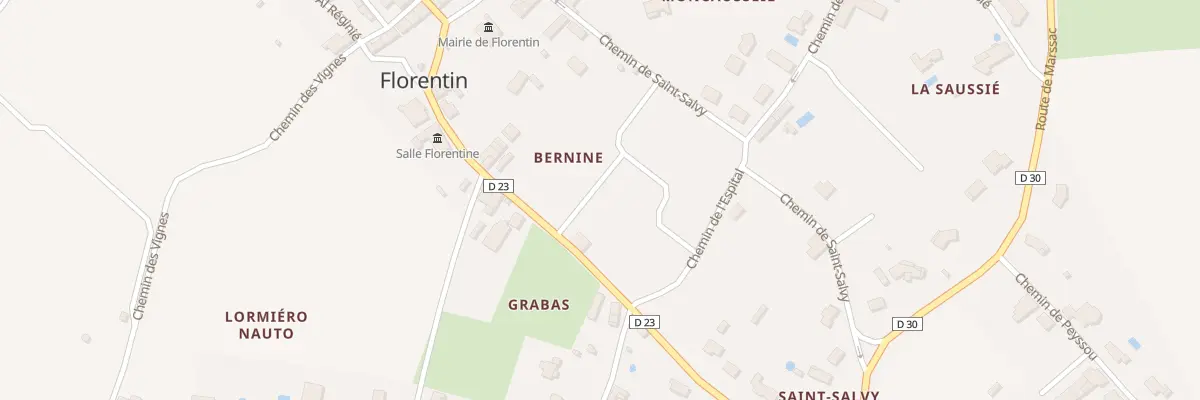 Plan du 10 Rue du Pastel à Florentin