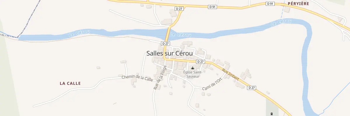 Plan du 5241 Salles à Salles