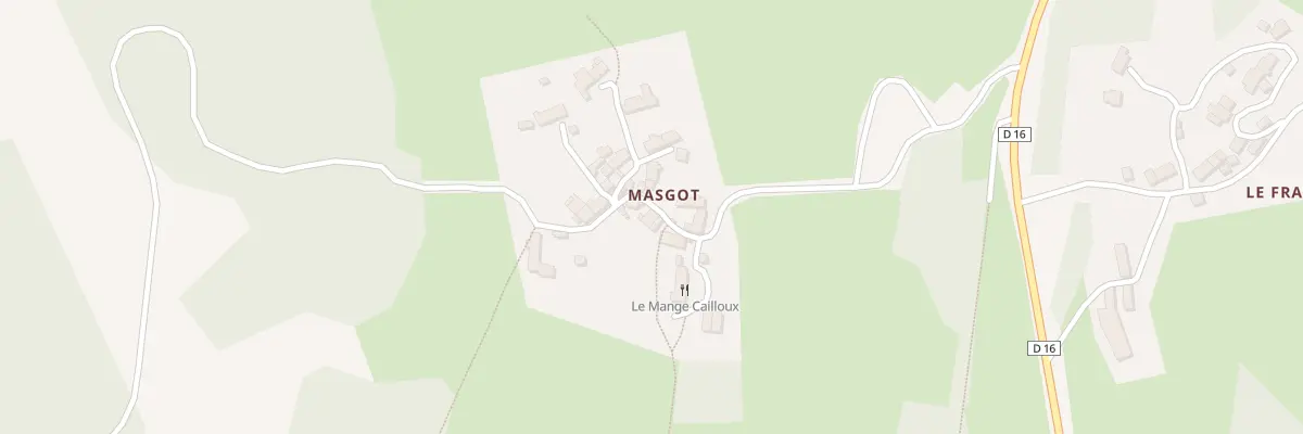 Plan du 9 Masgot à Fransèches
