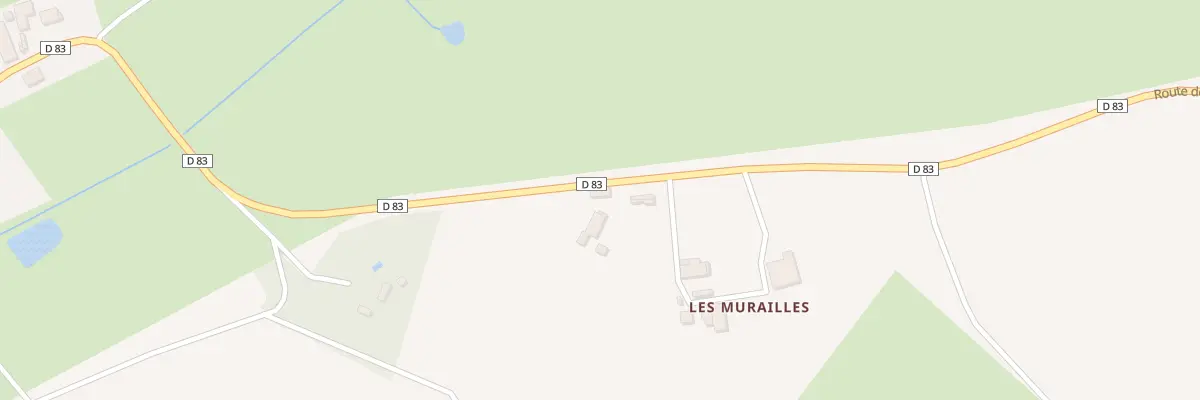 Plan du 6 Rte des Murailles à Briantes