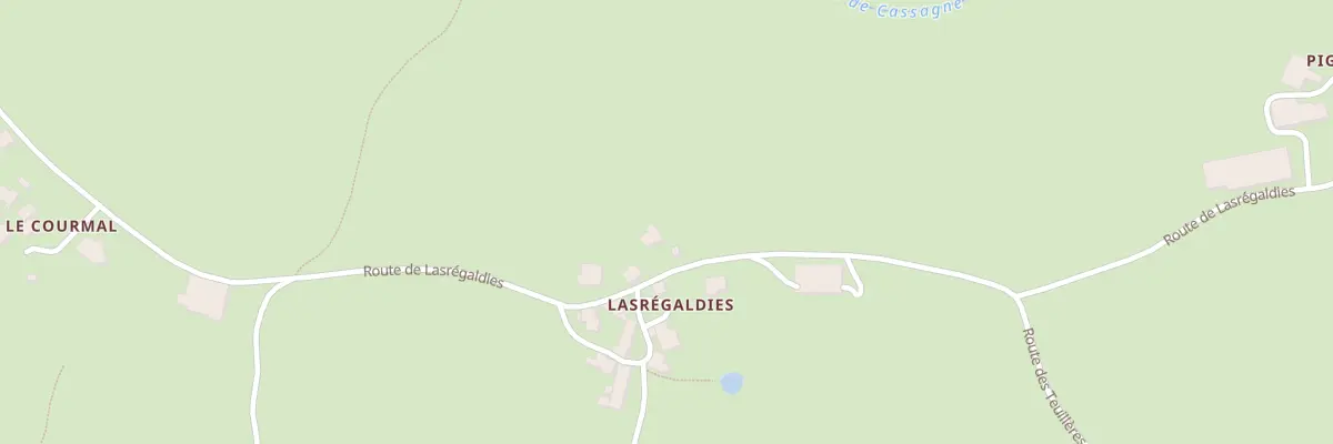 Plan du 1084 Rte de Lasrégaldies à Sousceyrac-en-Quercy