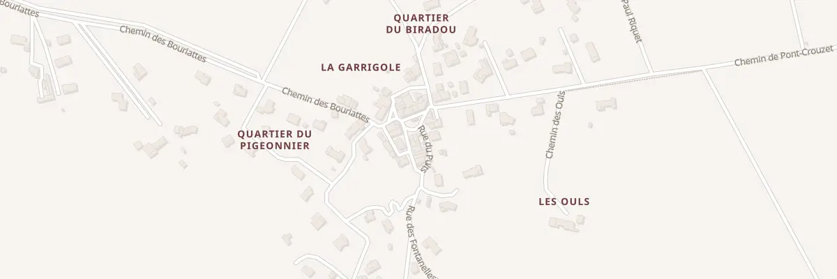 Plan du 6 Rue du Puits à Sorèze
