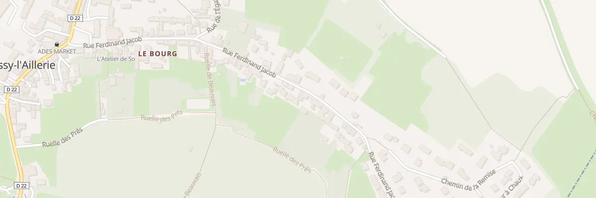 Plan du 50 Rue Ferdinand Jacob à Boissy-l’Aillerie