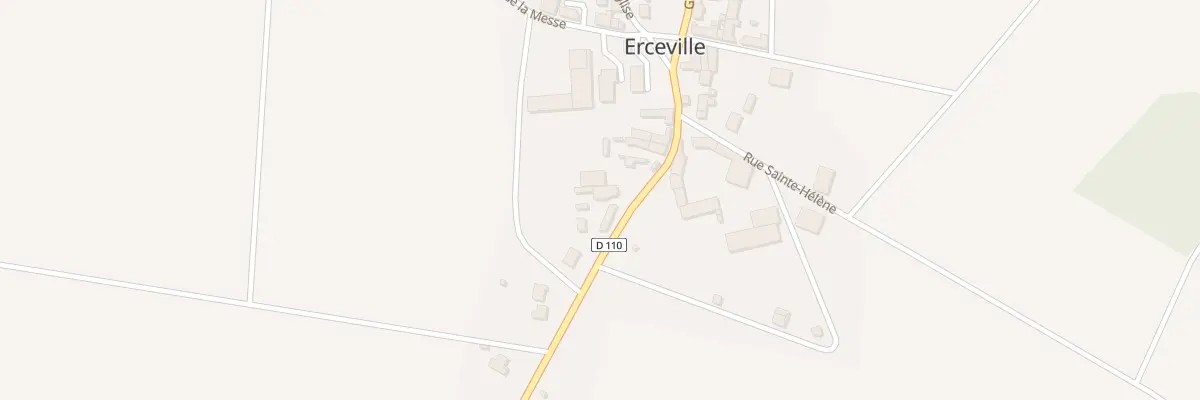 Plan du 24 Gr Grande Rue à Erceville