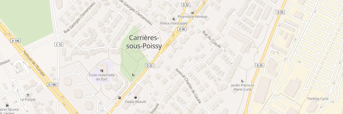 Plan du 439 Av Ernest Jolly à Carrières-sous-Poissy