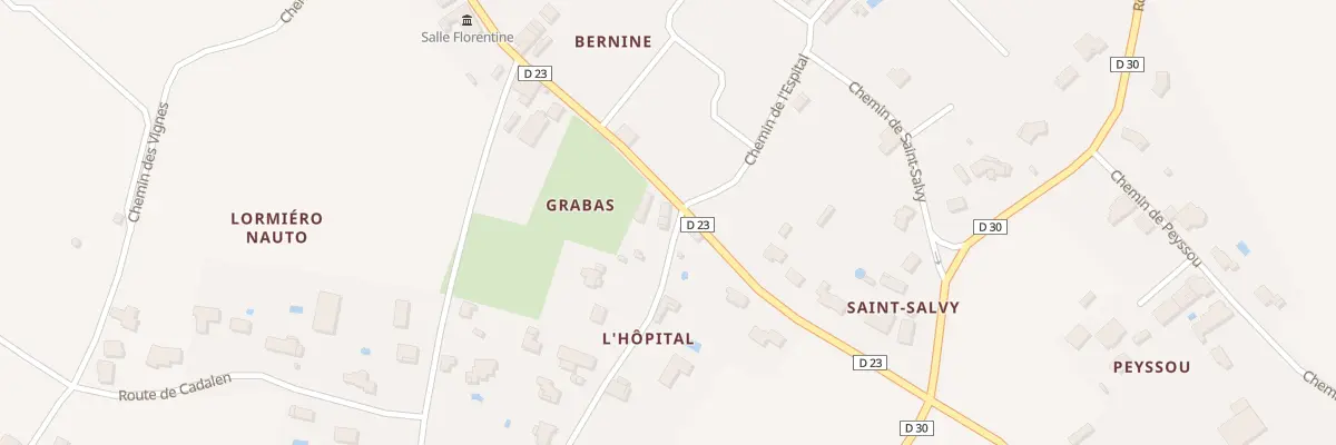 Plan du 32 Che de L’Espital à Florentin
