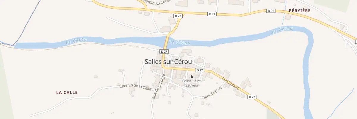 Plan du 5216 Salles à Salles