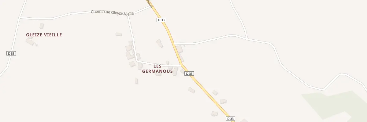 Plan du 5016 Les Germanous à Castanet