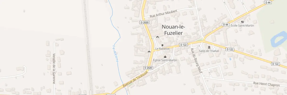 Plan du 10 Pl St Martin à Nouan-le-Fuzelier