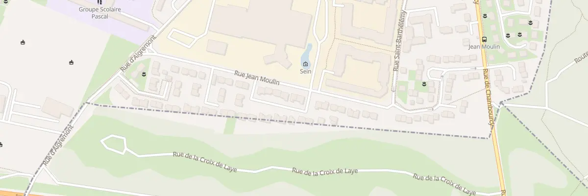 Plan du 75 Rue Jean Moulin à Poissy