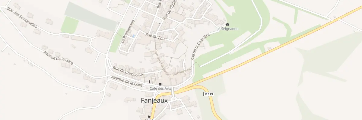 Plan du 5165 Rue Tenda à Fanjeaux