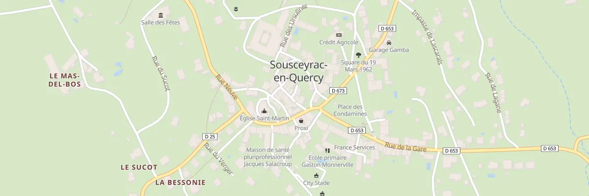 Plan du 5090 Sousceyrac à Sousceyrac-en-Quercy