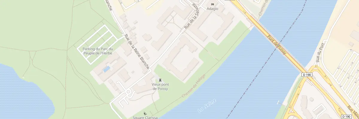 Plan du 1 Rue de la Senette à Carrières-sous-Poissy